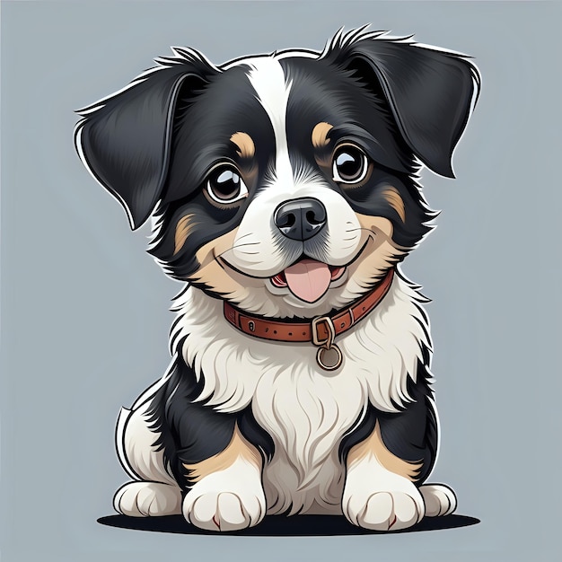 Leuke puppy vector