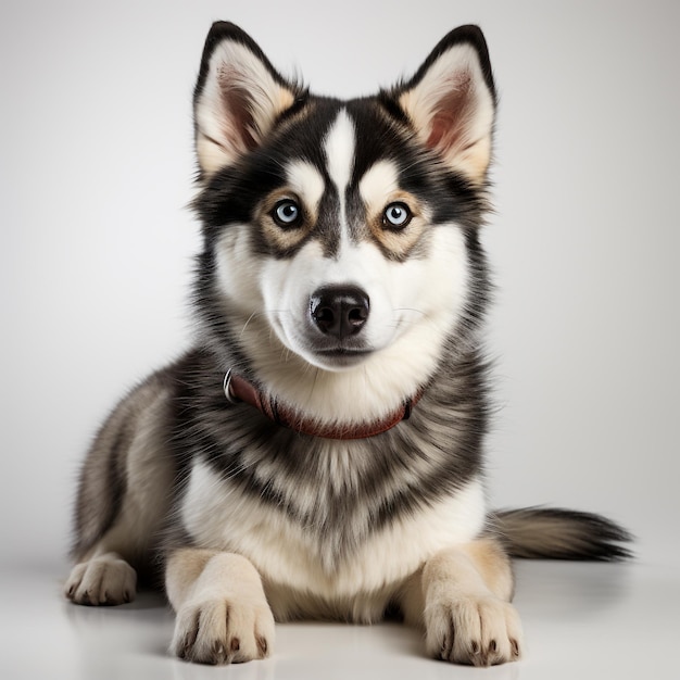 Leuke Siberische Husky hond