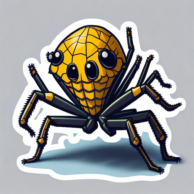 Leuke Spider Sticker 1