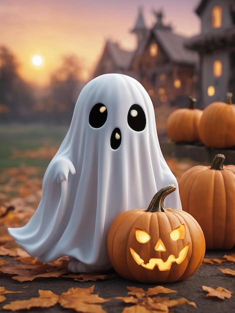 Leuke spook Halloween-dag