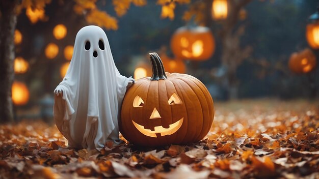 Leuke spook Halloween-dag