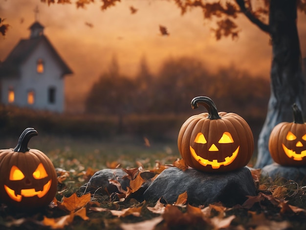 Leuke spook Halloween-dag