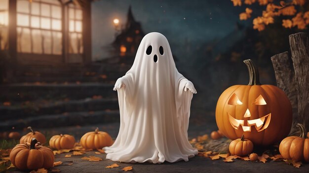 Leuke spook Halloween-dag