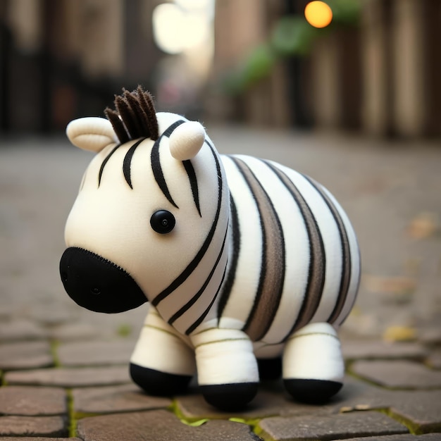 Leuke Squishy Zebra knuffel