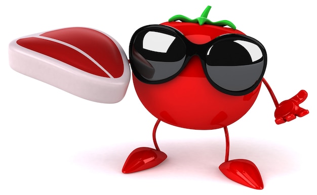 Leuke tomatenanimatie