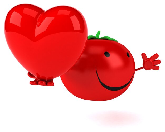 Leuke tomatenanimatie