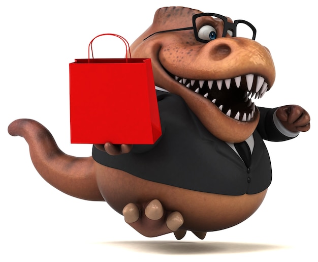 Leuke Trex 3D-illustratie