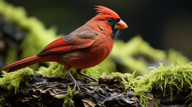 Leuke vogel foto generatieve ai