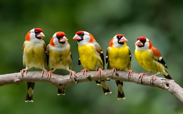 Foto leuke vogels.