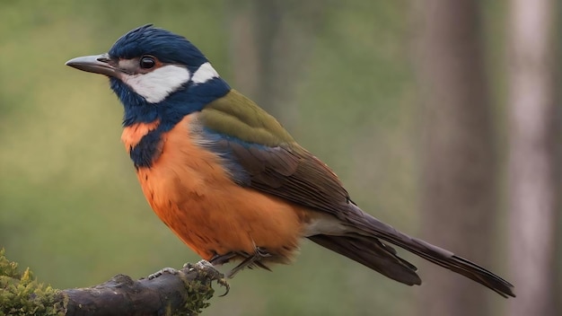 Leuke wilde vogel.