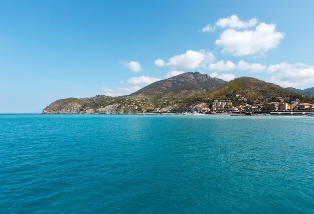 Levanto coast Liguria Italy