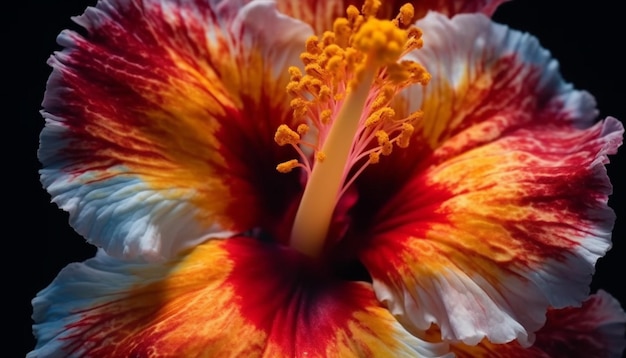 Levendig boeket van veelkleurige bloemen, een geschenk van natuurschoon gegenereerd door AI