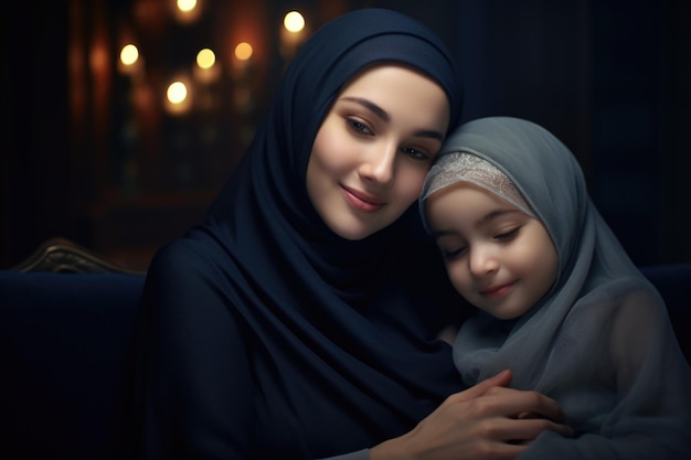 Levendige beelden van de islamitische levensstijl Culturele authentieke kleding een visuele reis door spirituele tradities en gemeenschapsbanden hijab burka