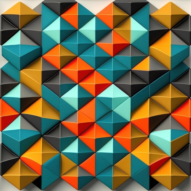 Levendige kleurrijke patroontegels voor interieurontwerp