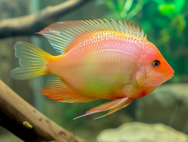 Levendige roze aquariumvissen