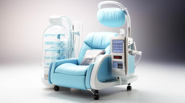 Foto levensondersteunende apparatuur dialysemachine
