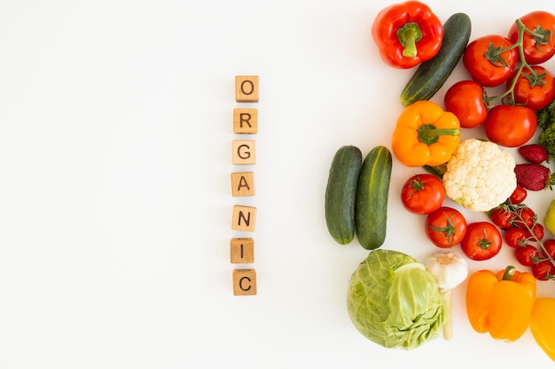Lever detox dieet voedsel concept fruit groenten Reiniging van het lichaam gezond eten
