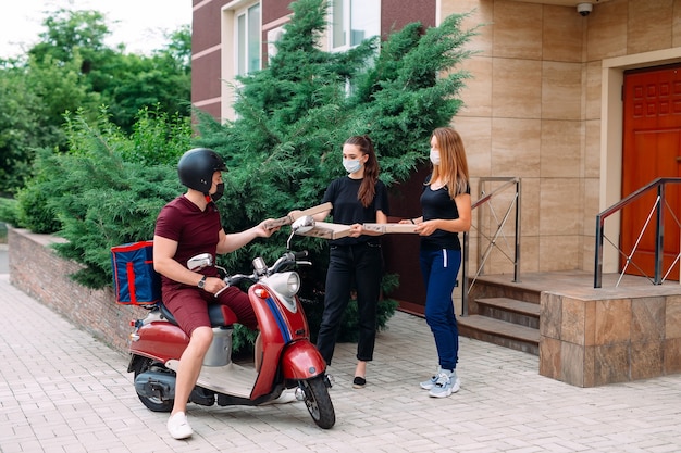 Levering van voedsel in quarantaine