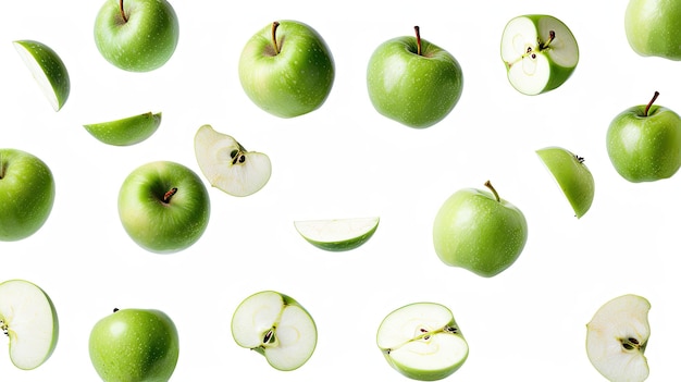 Levitating apples Generative AI