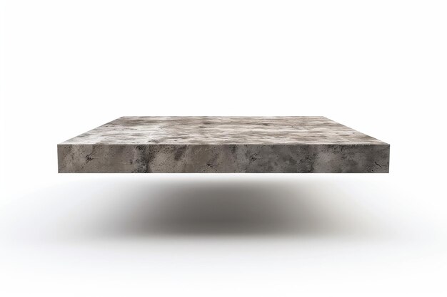 Levitation Platform On White Background