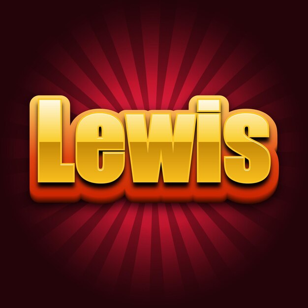 Photo lewis text effect gold jpg attractive background card photo