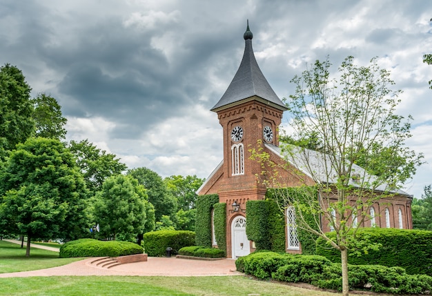 미국 버지니아 주 렉싱턴 워싱턴 및 Lee University Lee Chapel