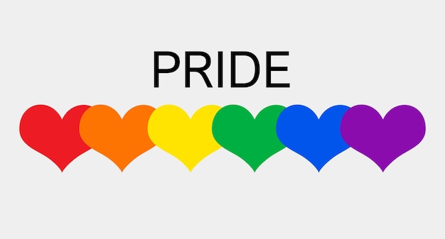 Lgbt parade month symbol and lgbt day