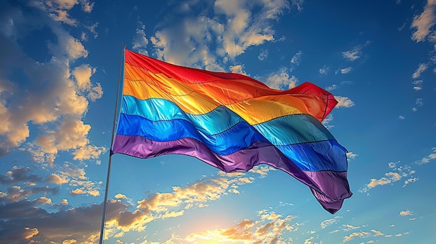 LGBT Pride Day Flag