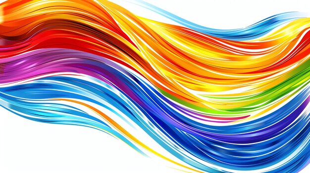 LGBT pride month concept illustration illustration background for pride month