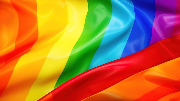 LGBTQ flag background