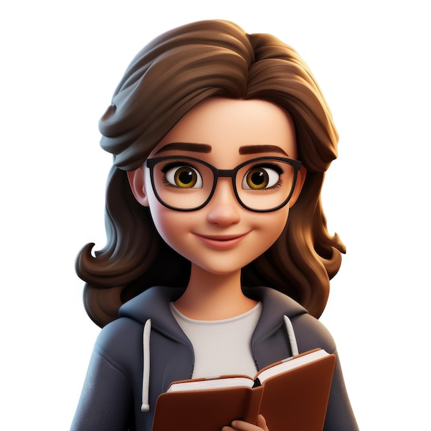 Librarian digital avatar Generative AI