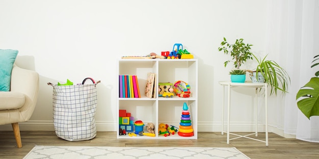 library bookshelf