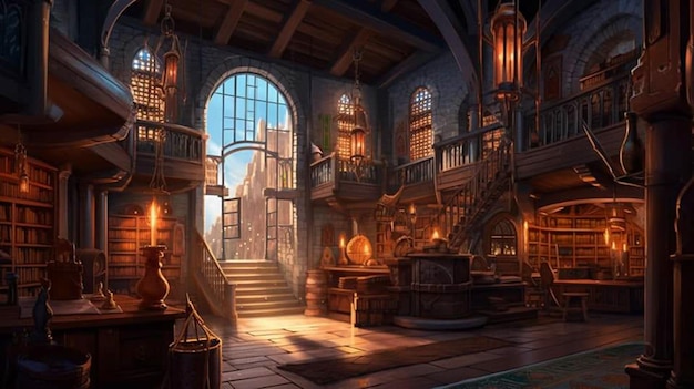 The library of the dragon prince