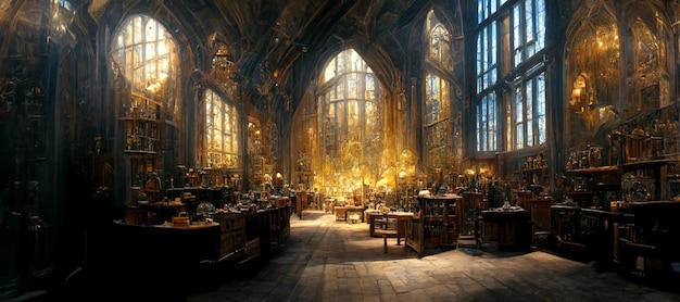 The library of the lady of the dragon