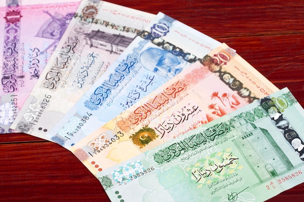 Libyan dinar a business background