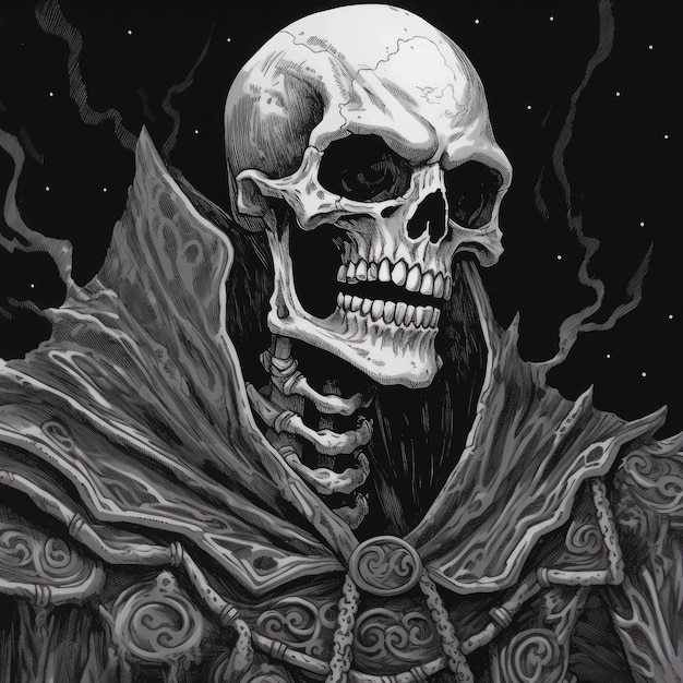 Lich Manga Style