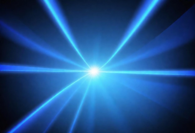 licht abstracte achtergrond met ronde flitslicht AI gegenereerd