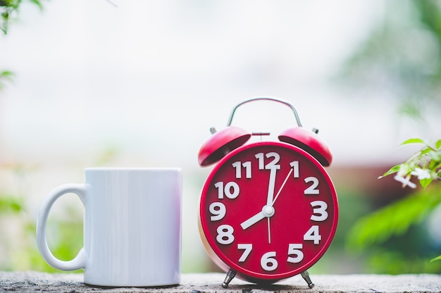 Licht en groen kleur horloge