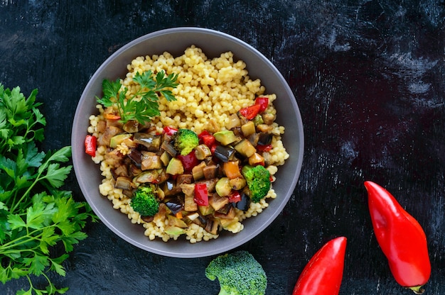 Licht gezond veganistisch dieet