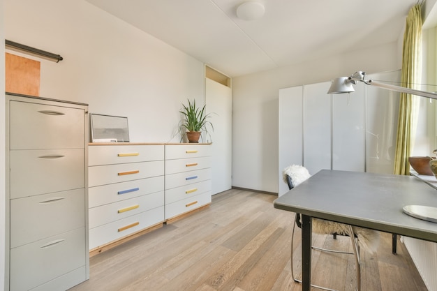 Licht interieur van een luxe huis