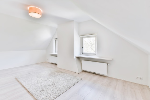 Licht interieur van een luxe huis