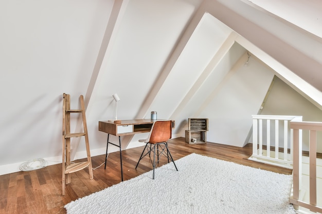 Licht interieur van een luxe huis