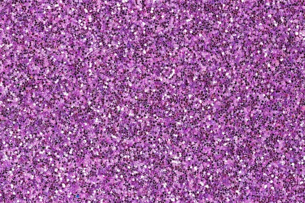 Foto licht violet schuim eva-textuur met glitter
