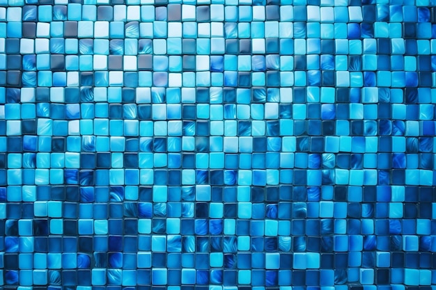 Foto lichtblauw mozaïek abstract creatief achtergrondontwerp