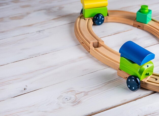 Foto lichte en gezellige kinderkamer met witte meubels