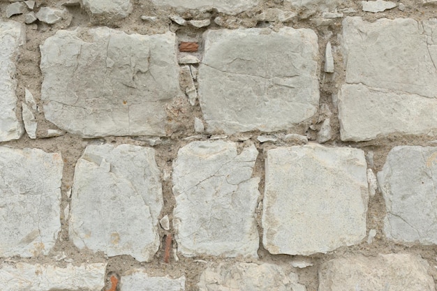 Lichte oude metselwerktextuur oude bakstenen muur