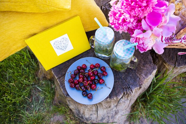 Lichte zomerpicknick