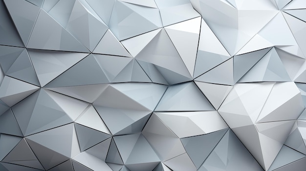 Lichtmodus Abstracte driehoekige oppervlakte Hedendaagse achtergrond Futuristische veelhoekige vorm lage poly