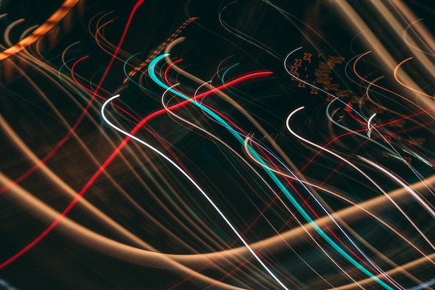 Lichtpaden's nachts