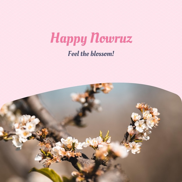 Lichtroze kleurrijke foto patroon achtergrond basis Gelukkige Nowruz lente thema inspirerend
